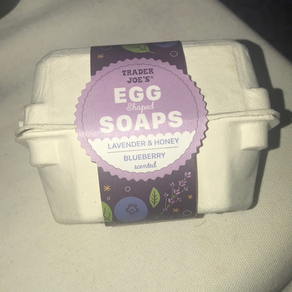 Nwt Trader Joe’s egg soaps In lavender & Honey 🍯 - Picture 6 of 8